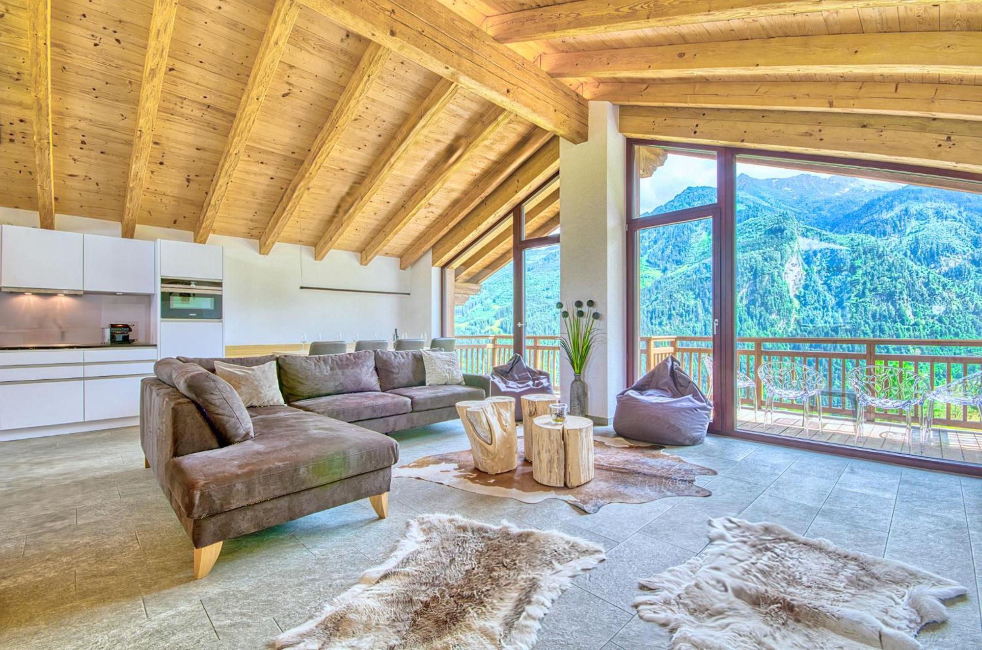 Ski-In Ski-Out Chalet Maiskogel "Bergli" - By Alpen Apartments Kaprun Ngoại thất bức ảnh